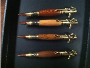 custom wooden pen