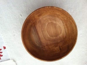 custom wooden bowl